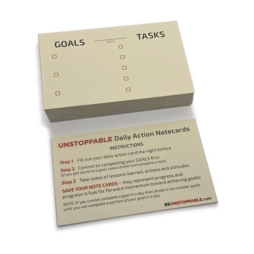 UNSTOPPABLE Daily Action Cards